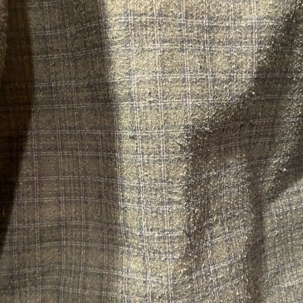 VTG Carhartt Detroit Jacket J97 MOS Moss Green Blanket Lined Distressed XL USA - Picture 6 of 11